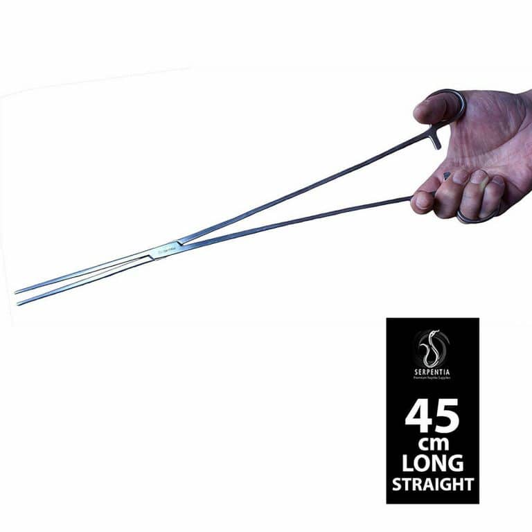 Straight Tip Feeding Tongs Serpentia Reptile Feeding Forceps