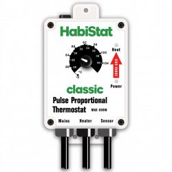 HabiStat High Range Pulse Proportional Reptile Thermostat | White