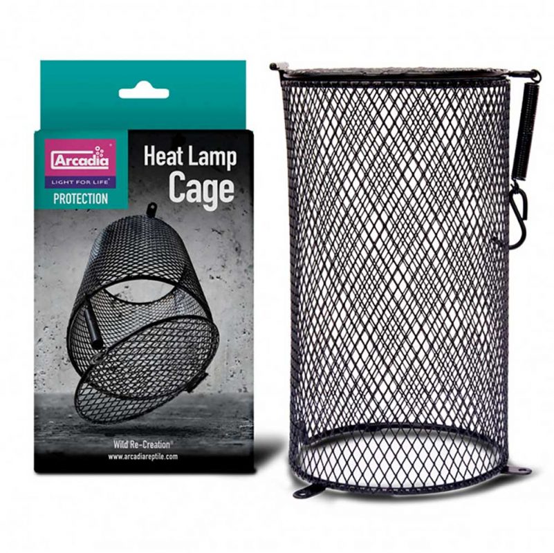 Arcadia Heat Lamp Cage Heat Bulb Safety Guard Serpentia
