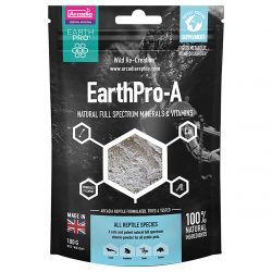 Arcadia EarthPro A natural full spectrum reptile multi vitamin powder supplement suitable for snakes, geckos, lizards, chameleons, skinks, frogs and all other reptile species