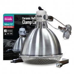 Arcadia Reflector Clamp Lamp With Ceramic holder | E27 Fitting | 14cm Diameter
