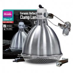 Arcadia Reflector Clamp Lamp With Ceramic holder 20cm