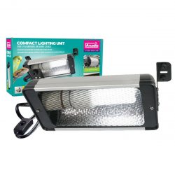 Arcadia Compact Lighting Unit for mounting E27 compact lamps into vivariums and onto bird cages