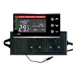 Habistat Digital Temperature Thermostat & Timer Reptile Vivarium Thermostat
