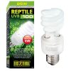 Exo Terra Reptile UVB 100 Tropical Reptile Bulb for tropical reptile species formerly called Reptile Glo 5.0 Compact