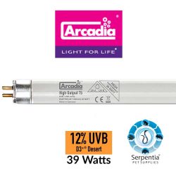 Arcadia Reptile T5 D3 UVB Desert Lamp 39 Watt