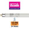 Arcadia Reptile T5 D3+ 12% UVB Desert Lamp 24 Watt