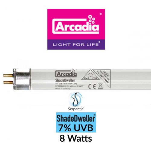 Arcadia Reptile T5 ShadeDweller UVB Lamp 8 Watt