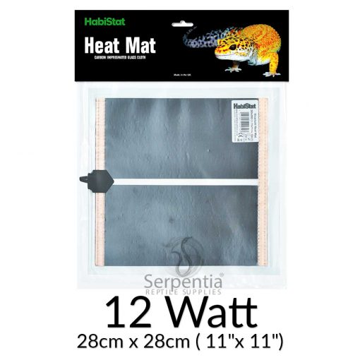habistat heat mat reptile and vivarium heating 12 watt