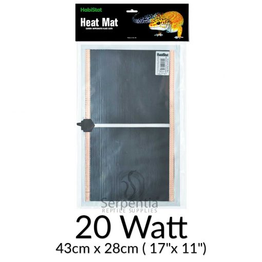 habistat heat mat reptile and vivarium heating 20 watt
