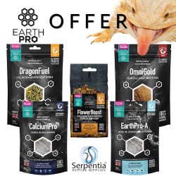 Arcadia EarthPro Bearded Dragon Food, Reptile Vitamins and Calcium Offer