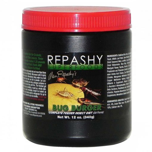 Repashy Superfoods Bug Burger Complete Diet For Insects and Custodians, 340g Jar