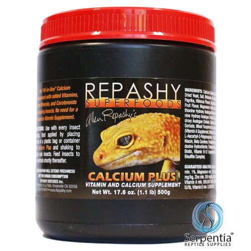 Repashy Calcium Plus All-In-One | Reptile Vitamin and Calcium Supplement 500g Jar