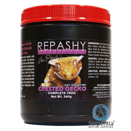 Repashy Crested Gecko Complete Diet | Meal Replacement Powder 340g Jar