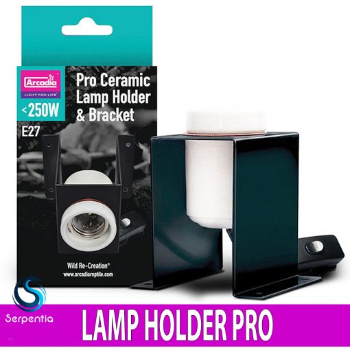Arcadia Ceramic Lamp Holder and Bracket Pro