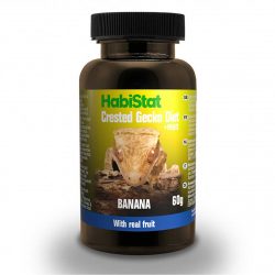 HabiStat Crested Gecko Diet | Banana With Real Fruit | 60g Pot