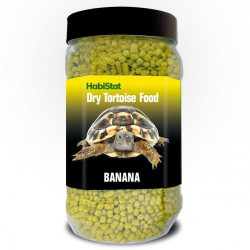 Habistat Banana Tortoise Pellet Food | 400g Jar