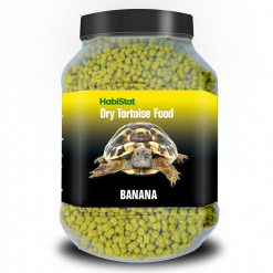 Habistat Banana Tortoise Pellet Food | 800g Jar