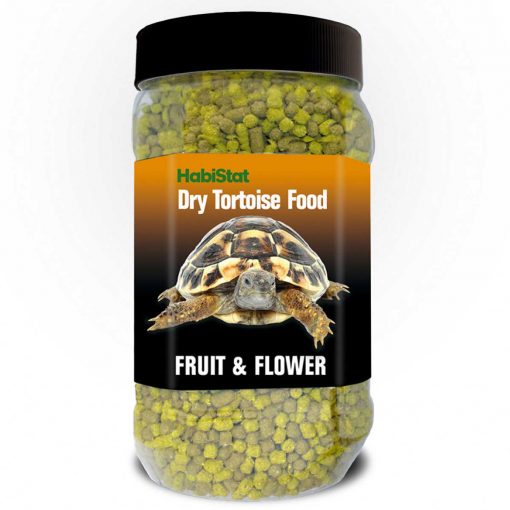 Habistat Dry Tortoise Food Fruit And Flower | 400g Pot