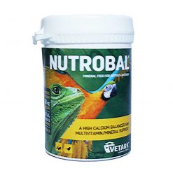 Vetark Nutrobal 50g | High Calcium Balancer and Multi Vitamin and Mineral Supplement For Reptiles and Birds