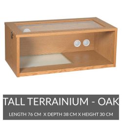 Monkfield Tall Terrainium Oak | L76 x W38 x H30cm
