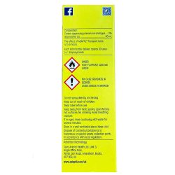Adaptil Calm Transport Spray Warning Label