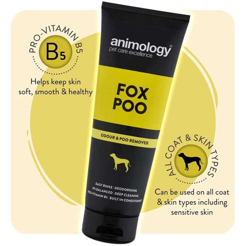 Animology Fox Poo Dog Shampoo With Pro-Vitamin B5
