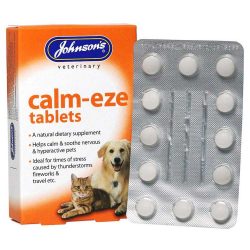 Johnsons calm-eze tablets for cats and dogs | 36 Tablets