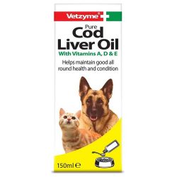 Vetzyme Cod Liver Oil With Vitamins A, D and E