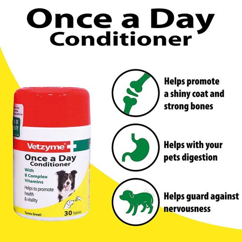 Vetzyme Once A Day Conditioner