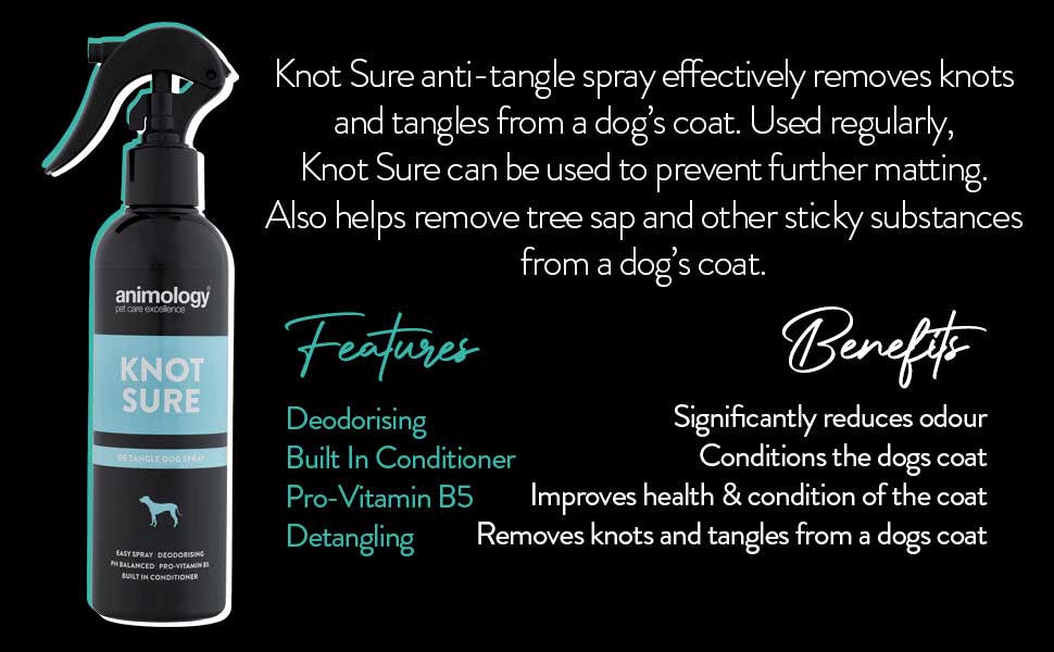 Knot Sure Detangle Spray For Dogs