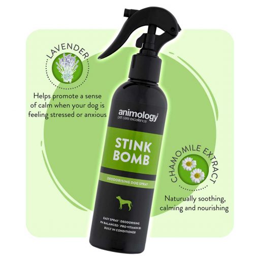 Animology Stink Bomb Deodorising Dog Spray