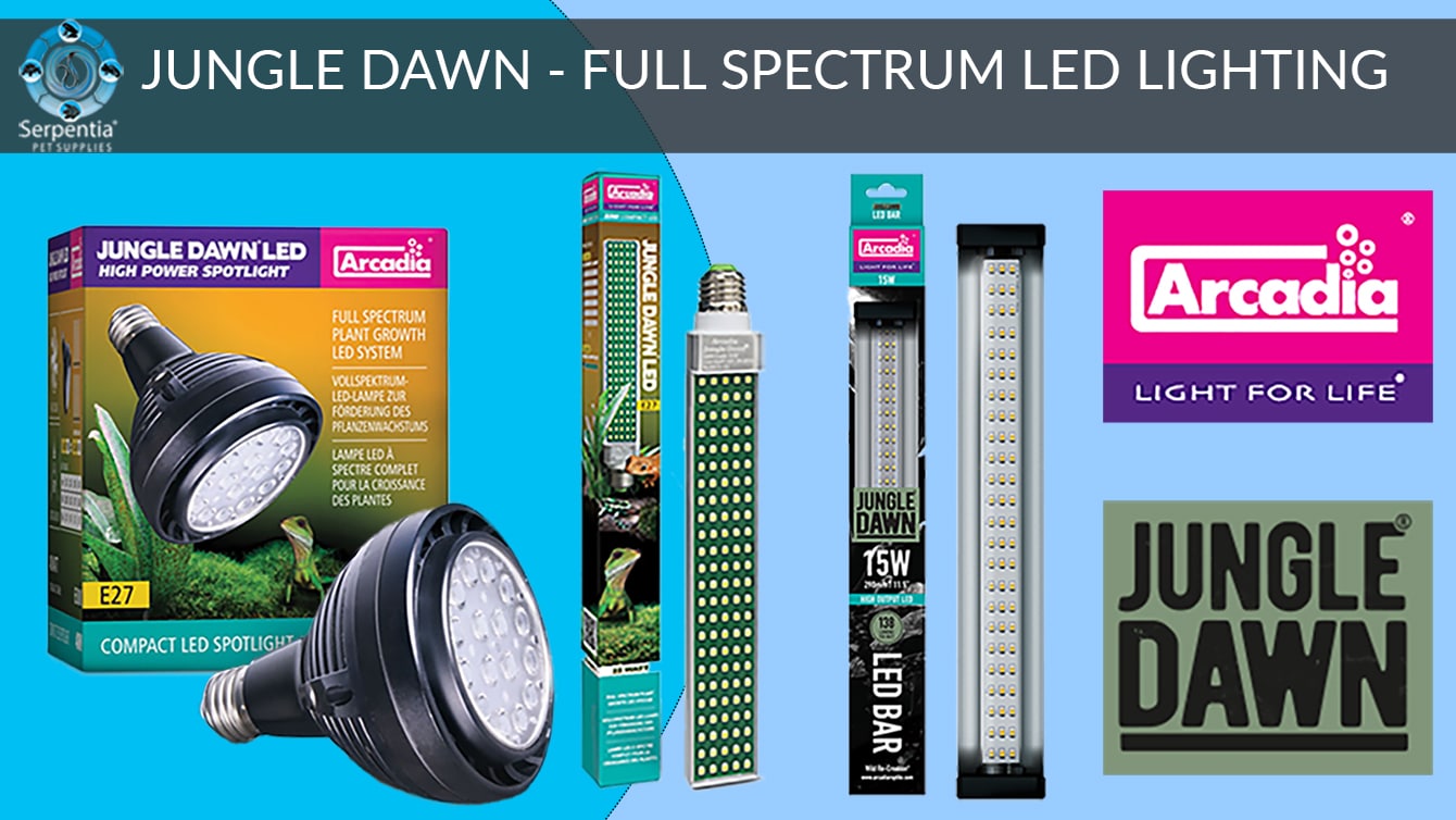 Arcadia Reptile Jungle Dawn Full Spectrum LED Lighting
