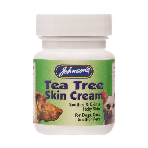 Johnsons Tea Tree Skin Cream For Pets