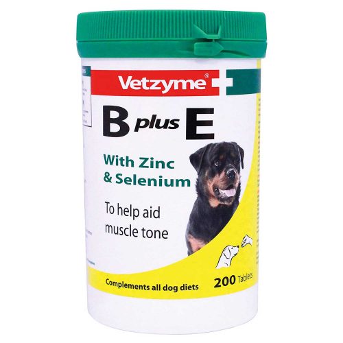 Vetzyme B plus E with Zinc and Selenium For Dogs