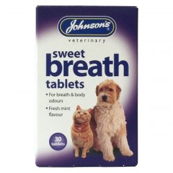 Johnsons Sweet Breath Tablets For Dogs and Cats