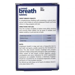 Johnson's Sweet Breath Tablets For Dogs and Cats