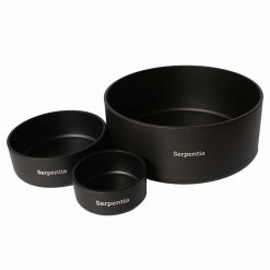Serpentia Dishes | Heavy Duty | High Quality Coated Alloy in 3 Sizes