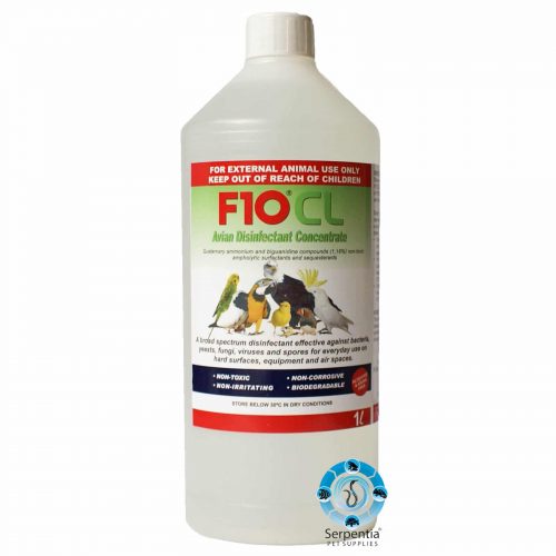F10 CL Avian Disinfectant Cleanser Concentrate