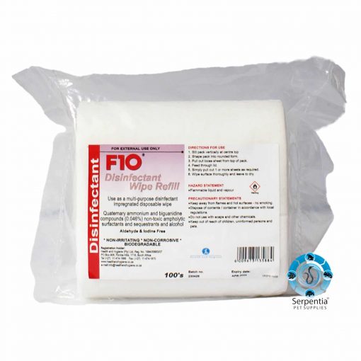 F10 Disinfectant Wipes Refill