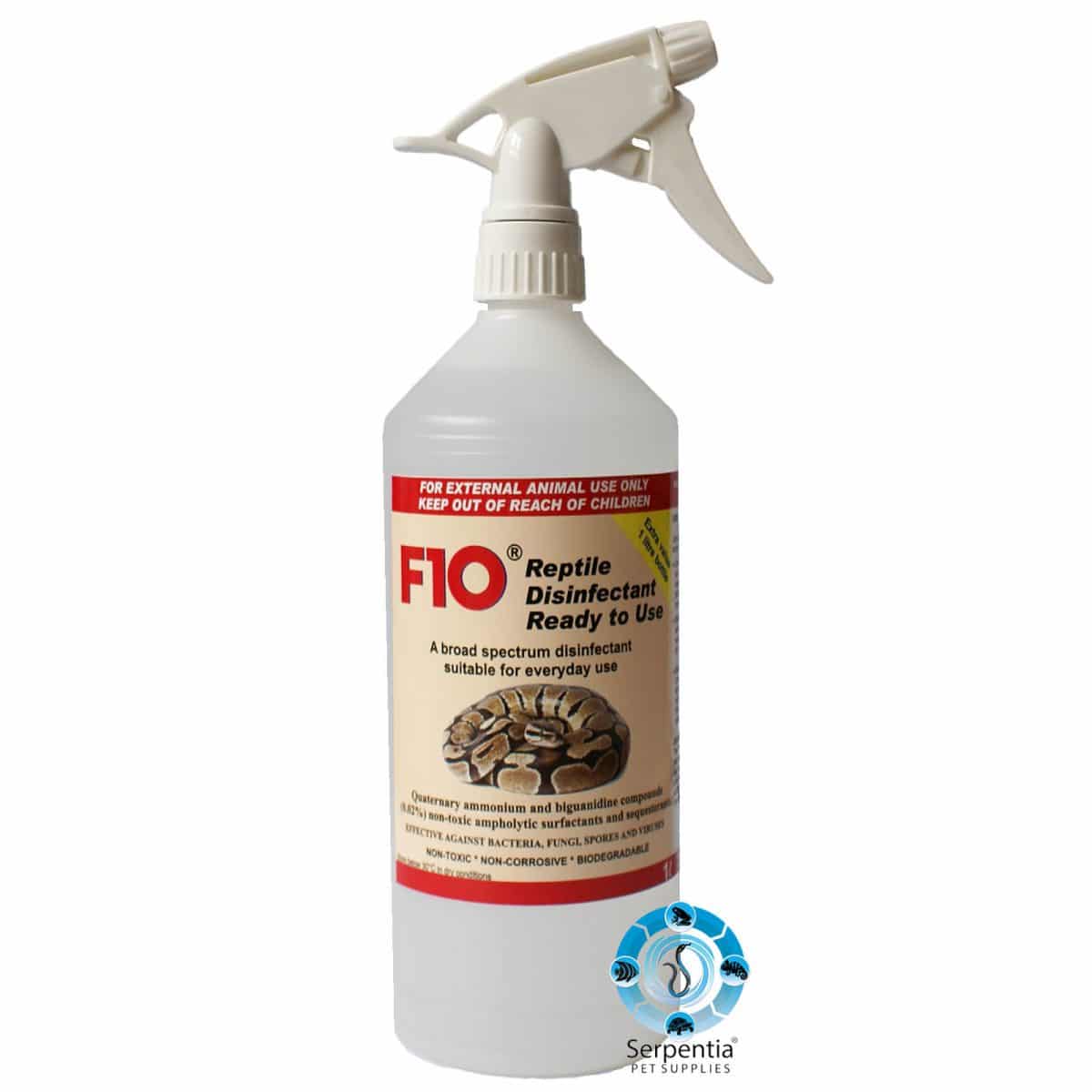 F10 Reptile Disinfectant Ready To Use Spray Serpentia Pet Supplies