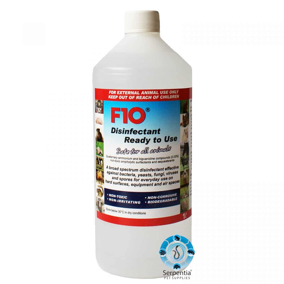 F10 Disinfectant Ready To Use Refill Serpentia Pet Supplies