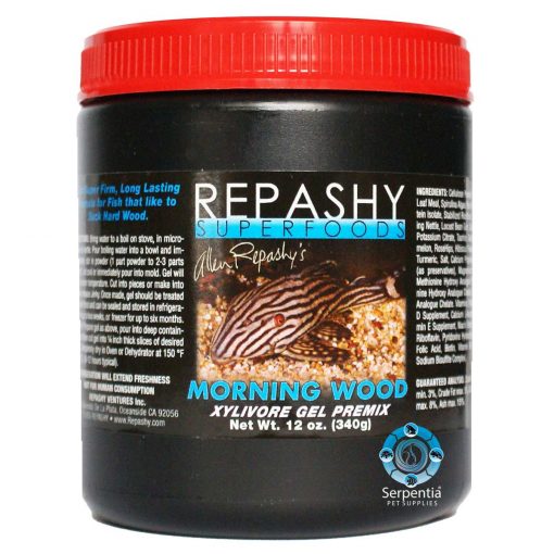 Repashy Superfoods Morning Wood | Fish Food For Plecos and Catfish | 340g Jar