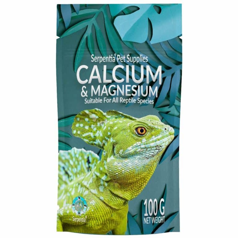 Reptile Calcium Magnesium Supplement Powder Serpentia