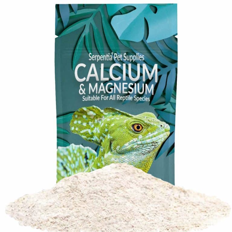 Reptile Calcium Magnesium Supplement Powder Serpentia