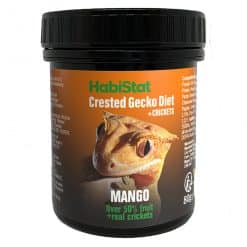 Habistat Crested Gecko Diet Mango and Cricket 80g